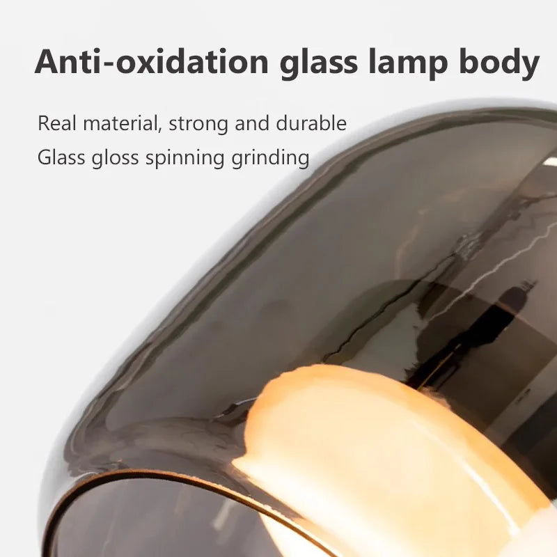 Nordic Glass LED Pendel – Modern Lyxkronа