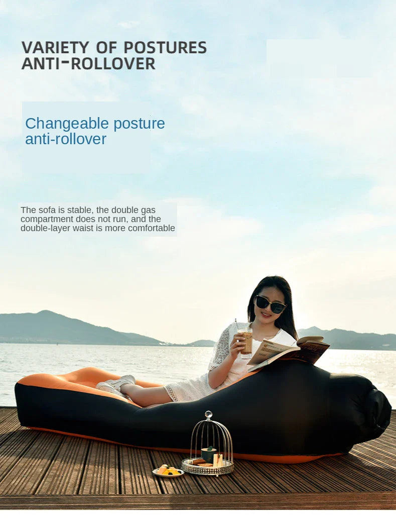 Carvallo Aerava Chill | Självuppblåsande & Ultralätt | Vattentålig & Rivtålig | För Strand, Park & Camping