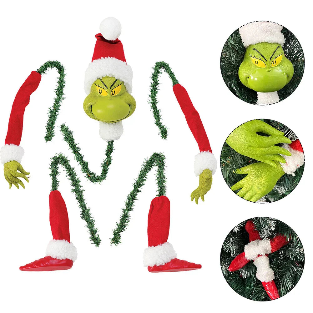 Grinch juldekorationdocka - För kreativ julglädje