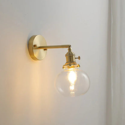 LichtKrona - Modern Vägglampa med Dragströmbrytare