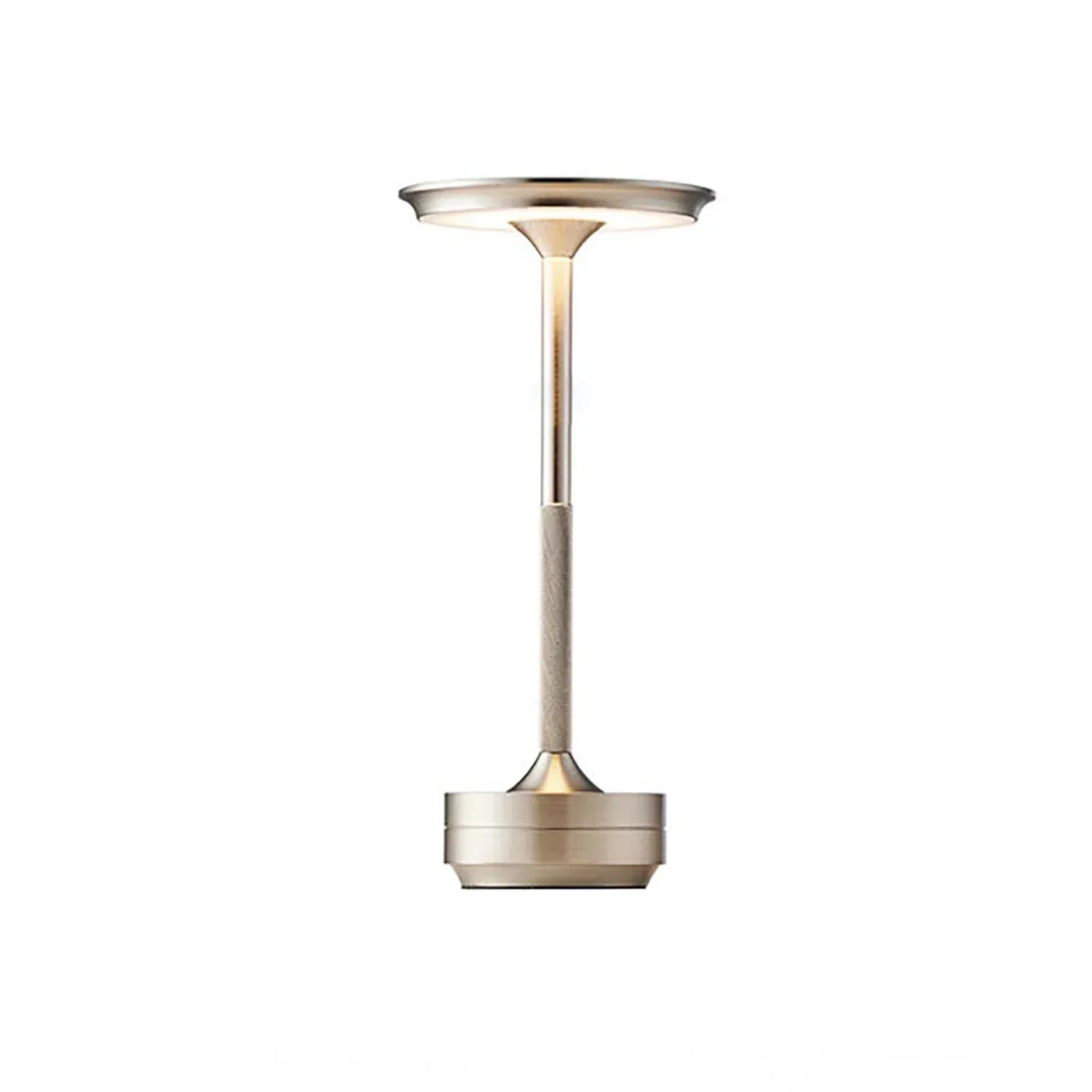 LED Bordslampa Modern Guld Metall Uppladdningsbar