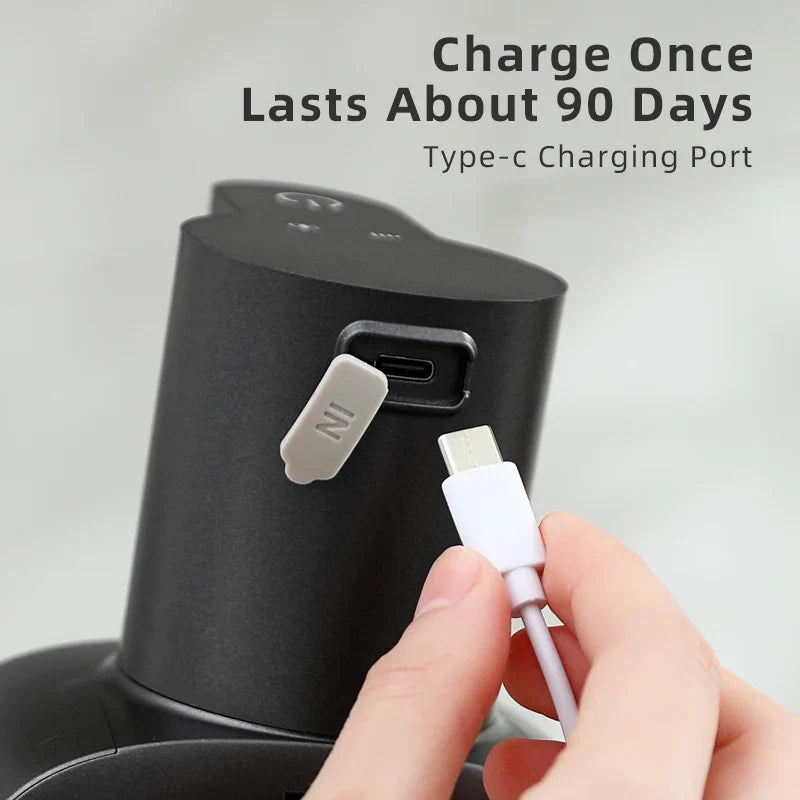 Carvallo Seifenspender Foamello | Väggmontering | 500 ml | Laddningsbar & beröringsfri | Sensorsensorfunktion