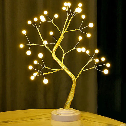 ZenGlow - LED Bonsai Träd Lampa, Dekorativ Bordslampa för Vardagsrum &amp; Sovrum