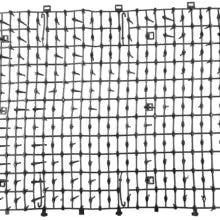 Carvallo Växtskyddsmatta Kattavskyddsmatta Trädgård | Kan skäras till & Djurvänlig | 200x30 cm | Svart | För rabatter & Blomkrukor
