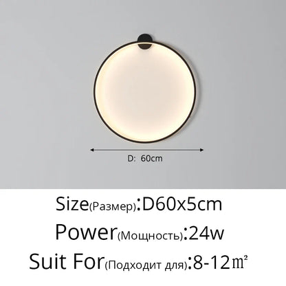 Måne LED Vägglampa – Modern Vägglampa för Sovrum, Vardagsrum och Hall