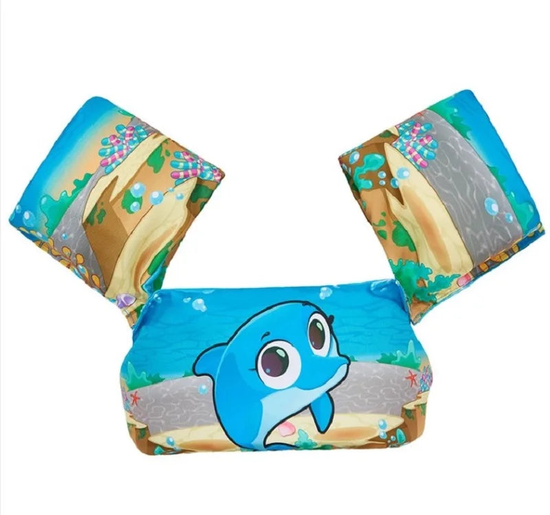 Carvallo Kids simmhjälp | simväst med armvingar | justerbar dubbelspänne | för barn upp till 25 kg