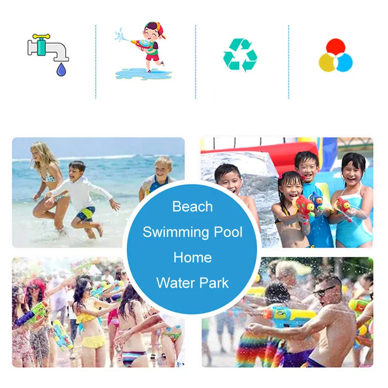 Carvallo AquaNova Blaster | Barns vattenleksak med stor räckvidd | För strand, pool & trädgård | Från 3 år