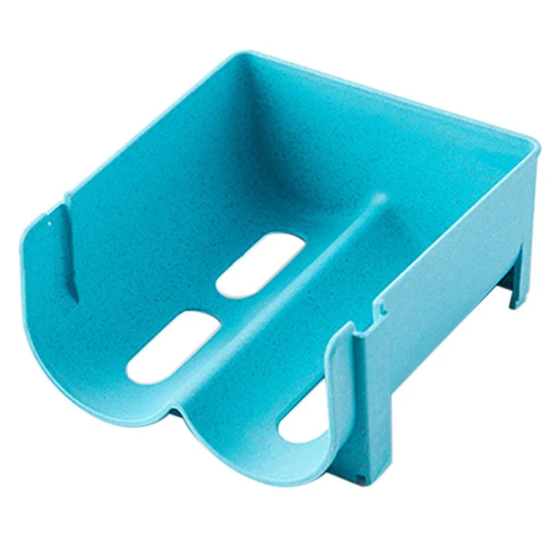 Carvallo-Organizer StackoCool | Stapelbart kylskåpshylla för konservburkar & Carvallo | Halkskydd & platsbesparande | 16 × 14 × 7,5 cm