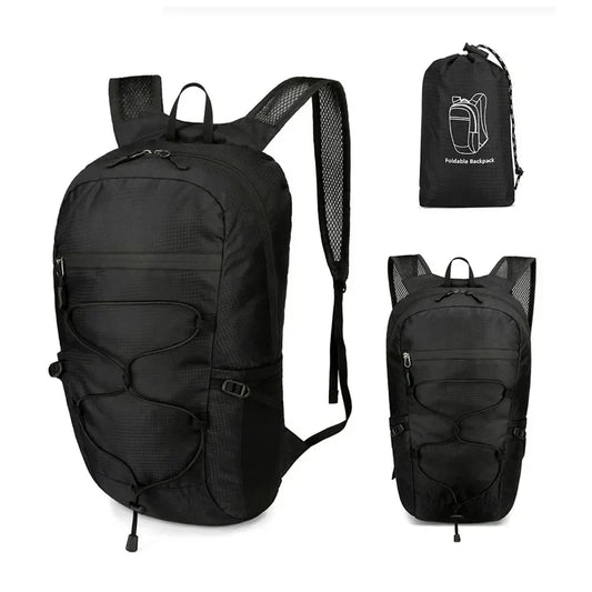 Carvallo PackLite 20 L | Ultralätt & Vattentät | Fällbar för resor & vandring