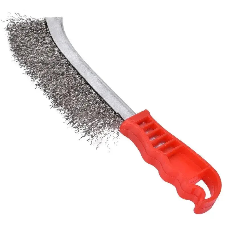 Carvallo Grillborste i stål | Rostfri & Hållbar | För BBQ, Kök & Utomhus | Med upphängningsöga | 22x3 cm