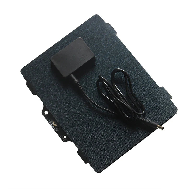 Carvallo Flex Fällbart Solpanel Laddare | 30W / 60W | IPX6 vattentålig | USB & Typ-C Utgångar | För Utomhus, Camping & Nödkraft