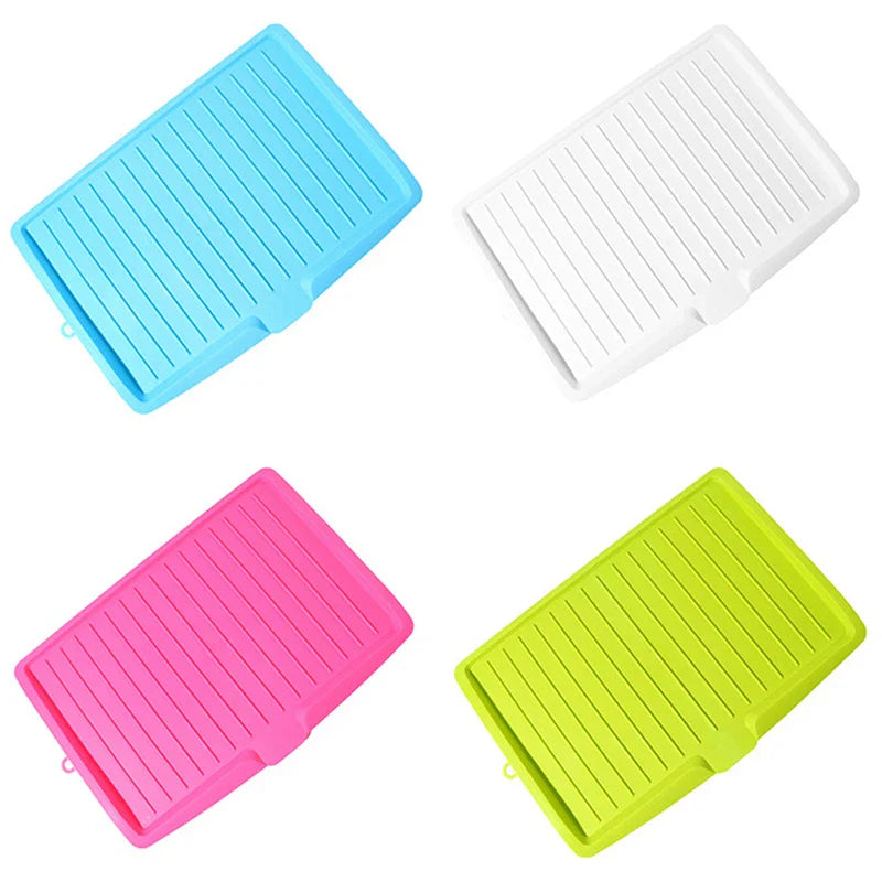 Carvallo Pro Flexibles Avtorkställ | Silikon-avtorkmatta för handfat | Värmetålig & Fällbar | 44,7 x 30,9 cm | Tallsortering för kök