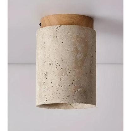 Rund Bordslampa i Wabi-Sabi Stil – Japansk Design för ett Harmoniskt Hem