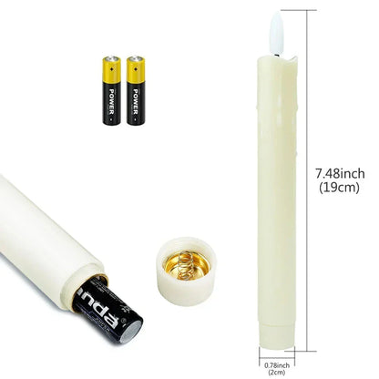 AuraFlame - Värmelösa 3D LED-ljus