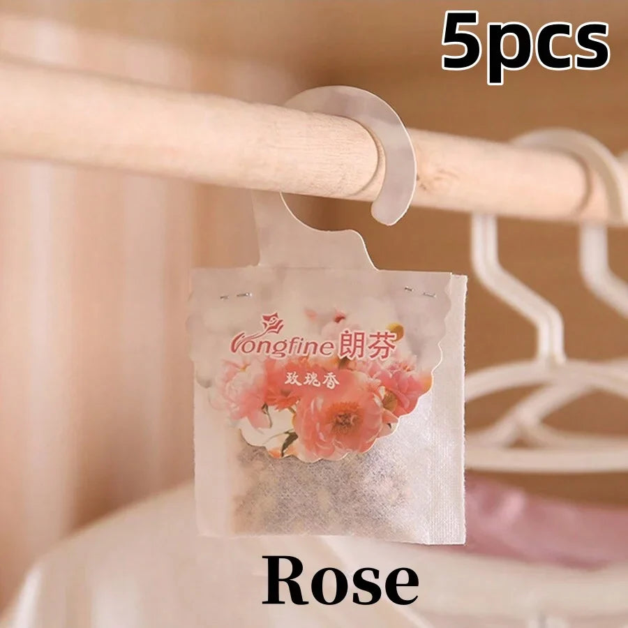 Carvallo Doftpåsar för garderob & rum | 5/10 stycken | Långvarig doft | Med hängare | Aromaterapi & luftrensare