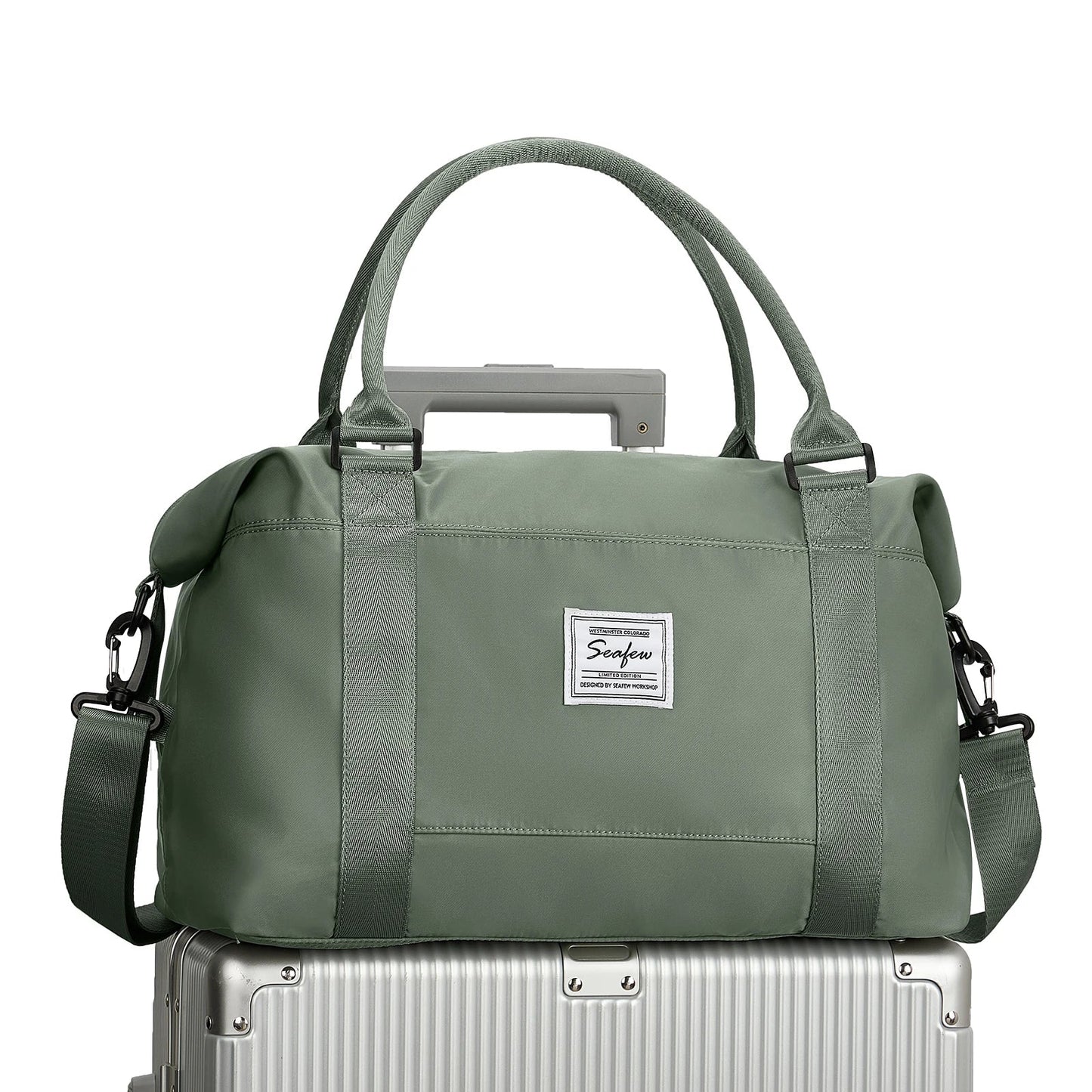 Carvallo Resväska Handbagage 40x20x25 | Stor kapacitet | Weekender för korta resor | Flygkunglig kabinväska