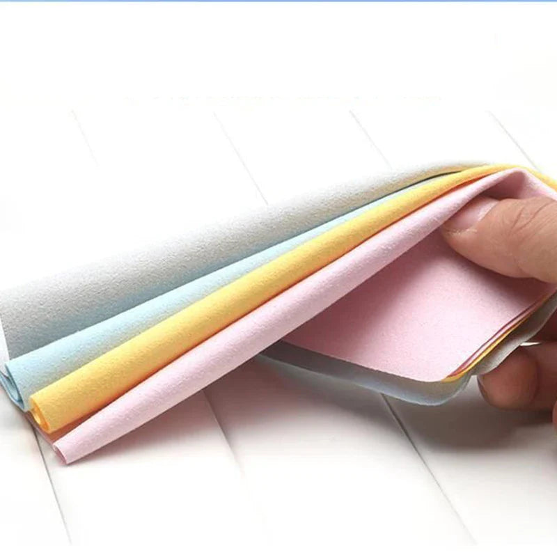 Carvallo Clearwix SoftTouch | 10-pack | Högkvalitativ mikrofiber | För glasögon, skärm & kamera