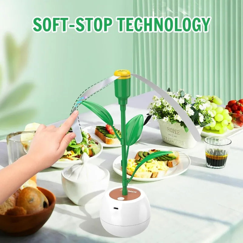 Carvallo Fluganpassningsbordfläkt | USB & Batteridrift | 3 Designer att välja mellan | För picknick, BBQ & utomhus