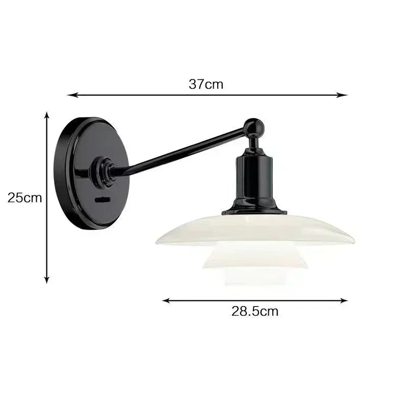 Eosphoros | Modern metallvägglampa i minimalistisk stil