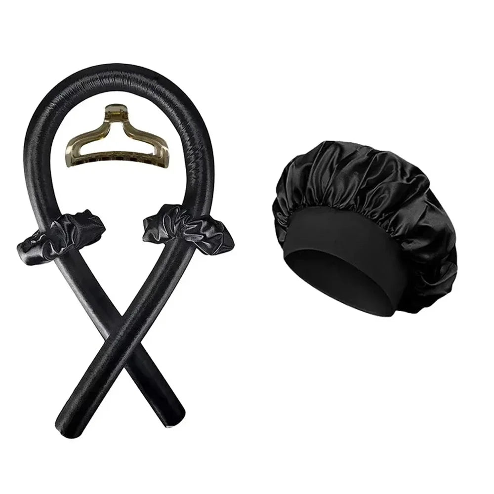 Carvallo Lockenband Curleva Soft | 100 cm Skumstav | För Naturliga Lockar Över Natten | Utan Hårskador