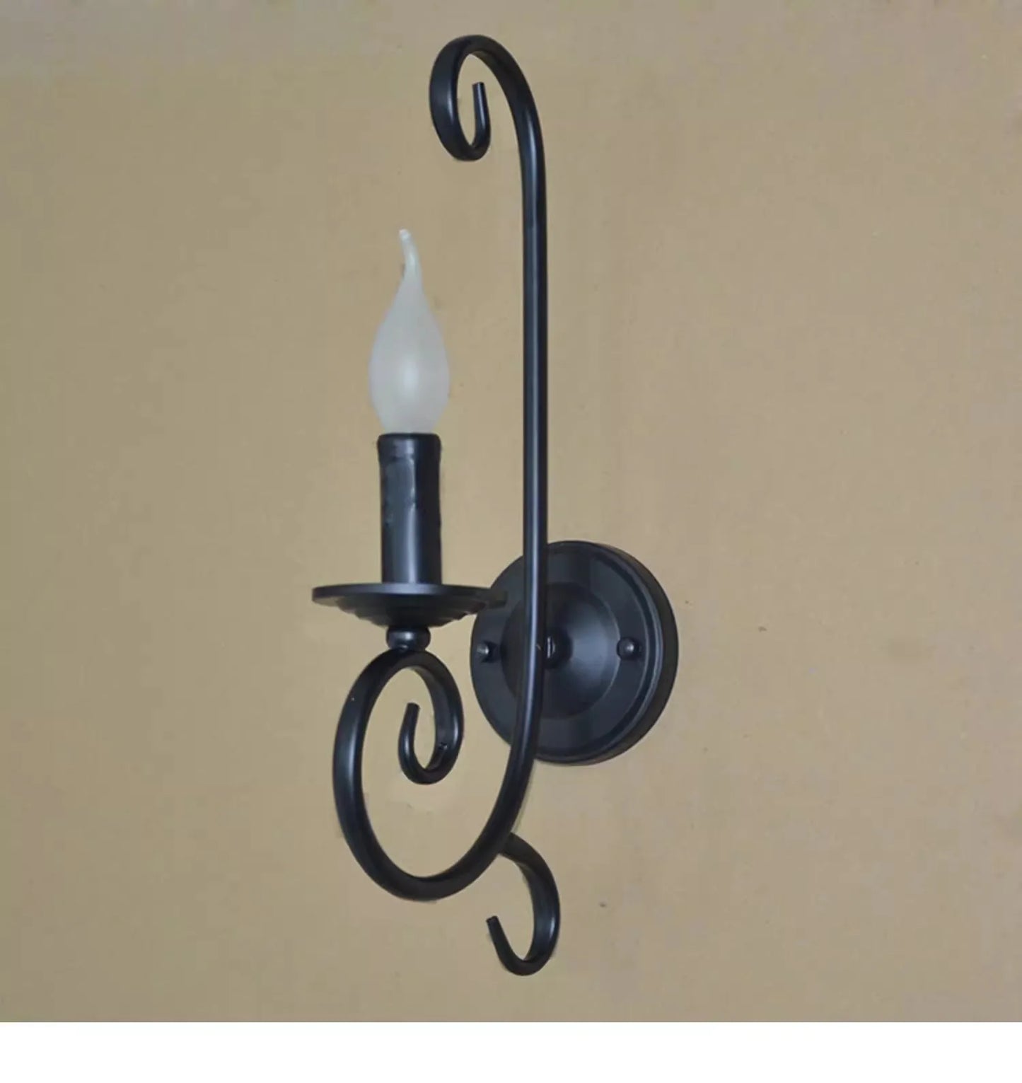 VintageGlow - Industriell Vägglampa Lång Modell För Vardagsrum & Sovrum