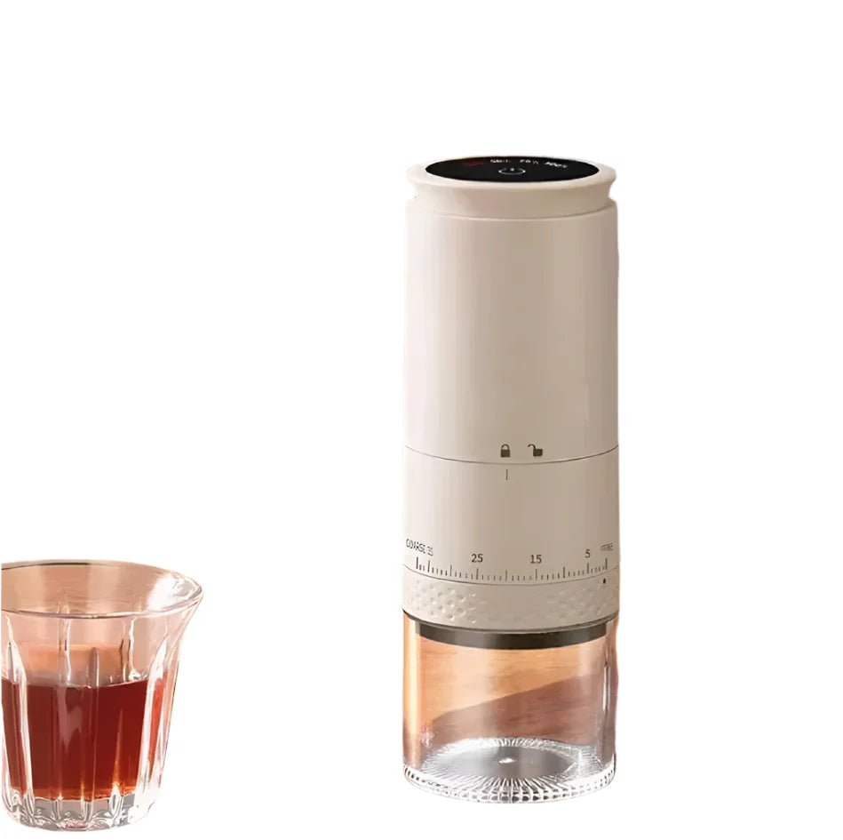 Bärbar Elektrisk Kaffe-kvarn Med Justerbar Malningsgrad