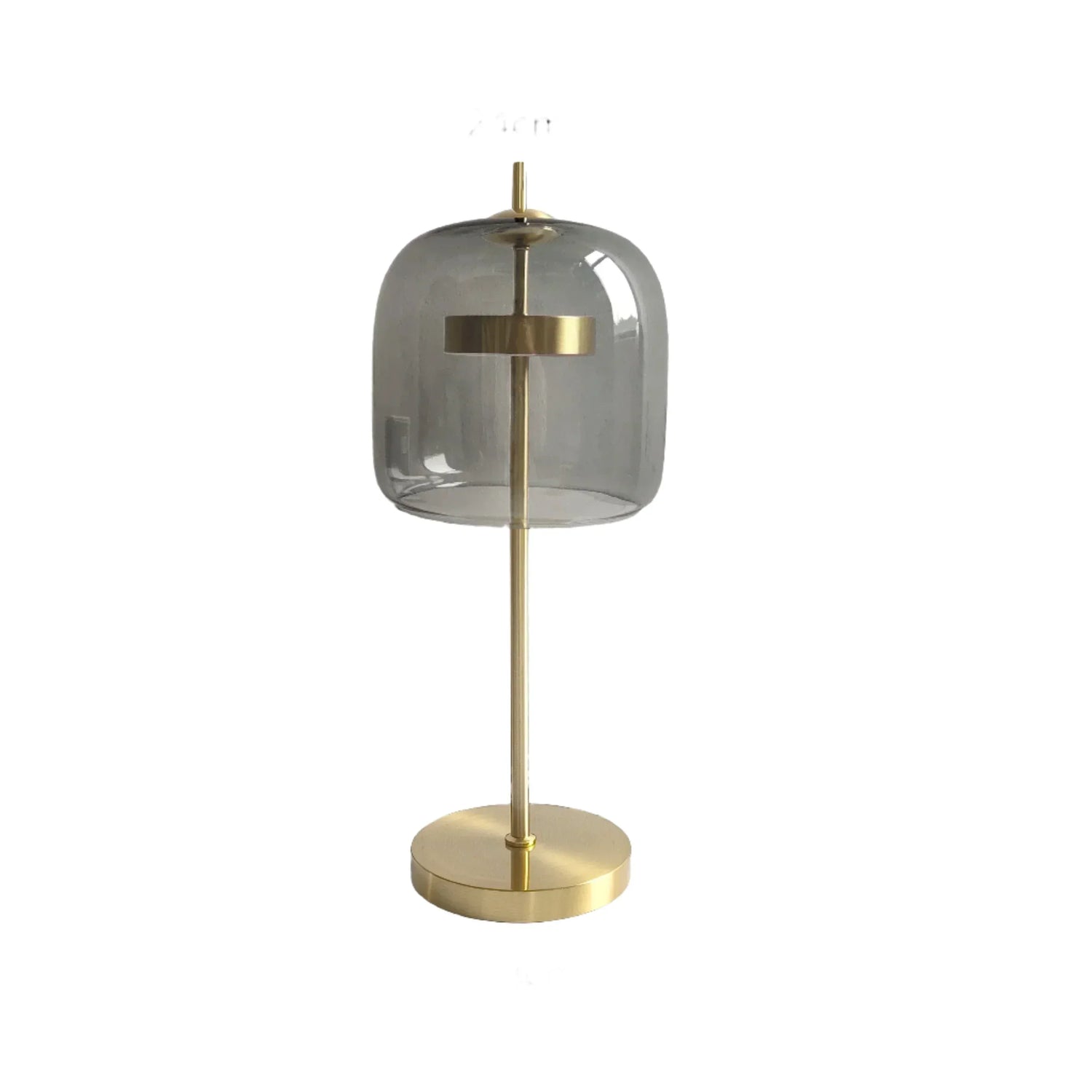 LumiGlass - Modern Glastakkelampa | Elegant LED Nattlampa för Sovrum &amp; Vardagsrum