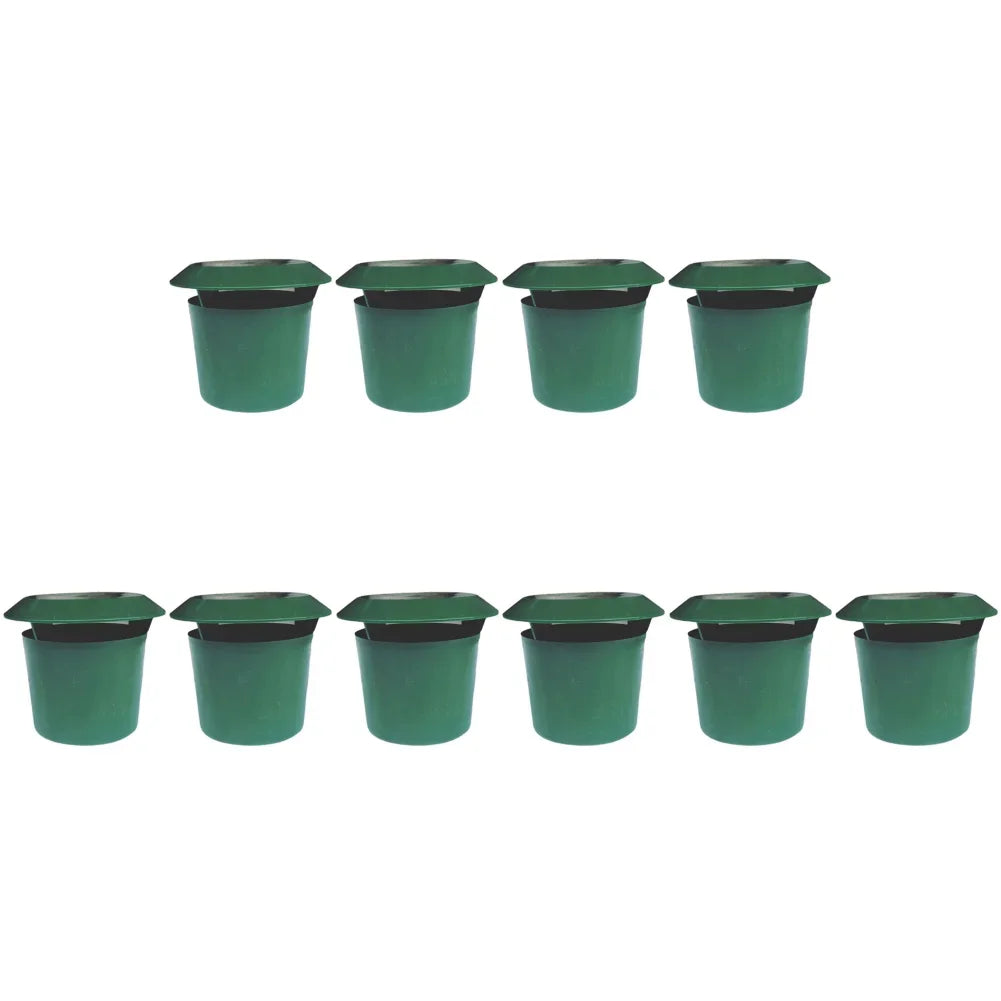 Carvallo Eco | Snigelfälla med ölattraktion | Återanvändbar & Miljövänlig | För trädgård & rabatt | 2/4/10 stycken