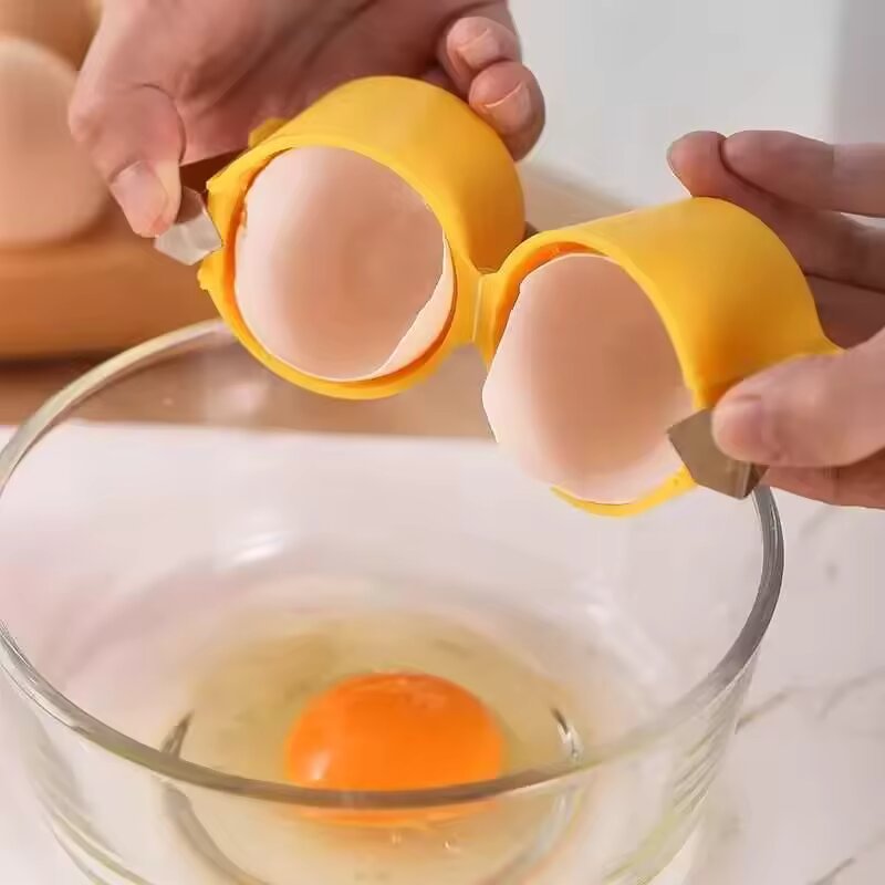 Royallure Effortless Egg Cracker Tool – Rörig-fria frukostlösning, Köp 1 Få 1 Gratis!