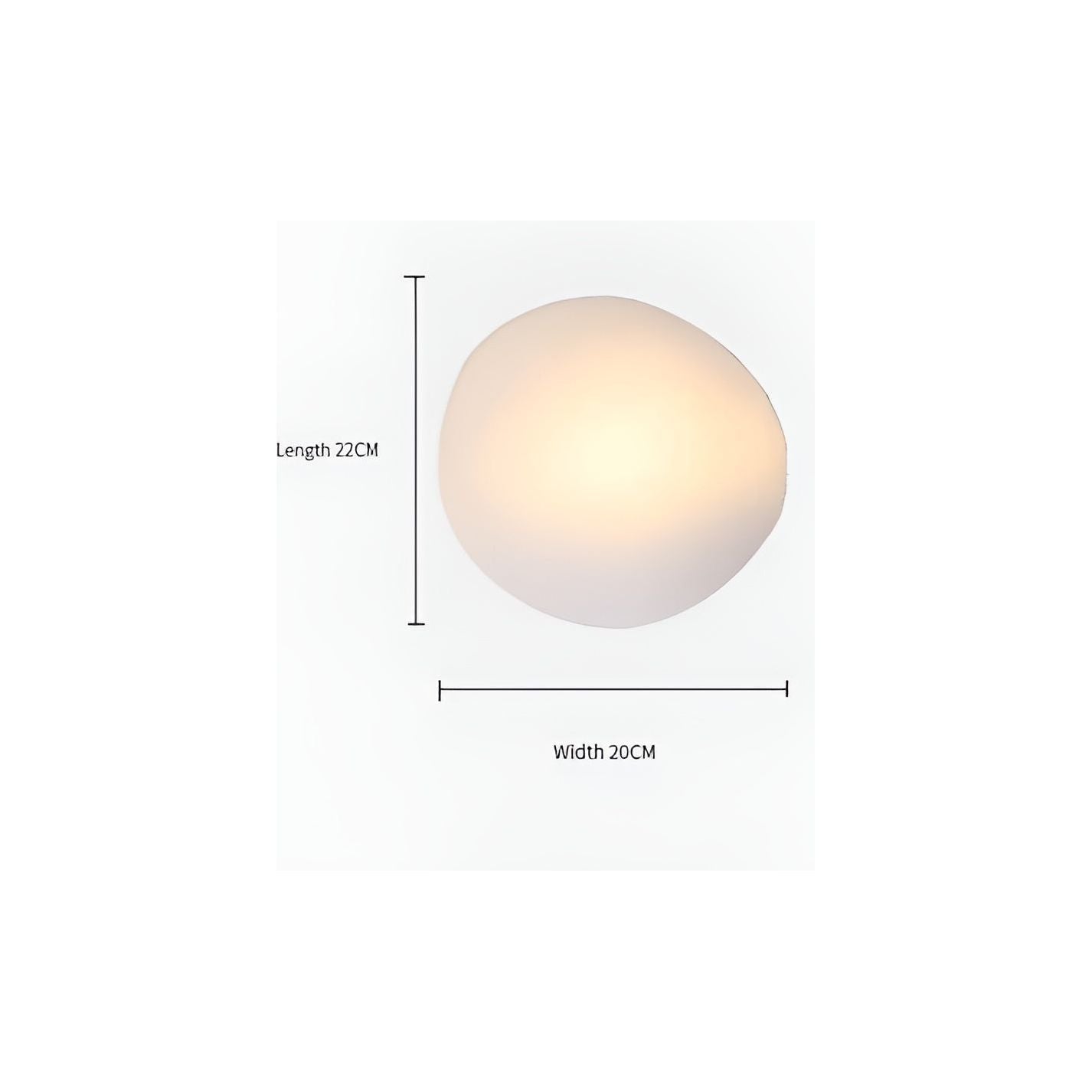 AuroraGlass Light - Nordisk glasfönster vägglampa