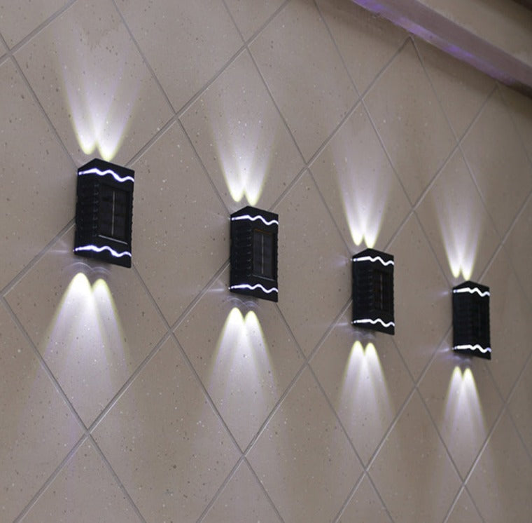 Carvallo SolaRay | Väderbeständig IP65 | LED med skymningssensor | För trädgård, terrass och uppfart