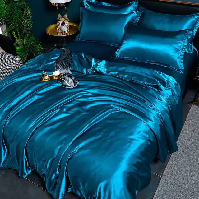 Luxe Siden Sängkläder