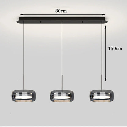 Aurelia Cirka | Ringformad LED-hänglampa för boende- och matområden i modern design