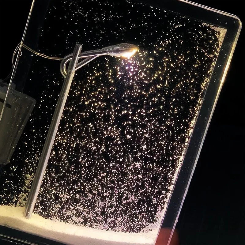 Carvallo – LED-gatubel med magisk snöeffektdekoration