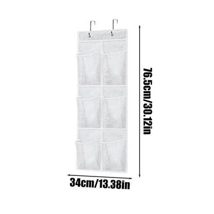 Carvallo MaxGrid Väggorganisatör med 6 fack | Hängande förvaringsväska | Non-woven &amp; Fönster