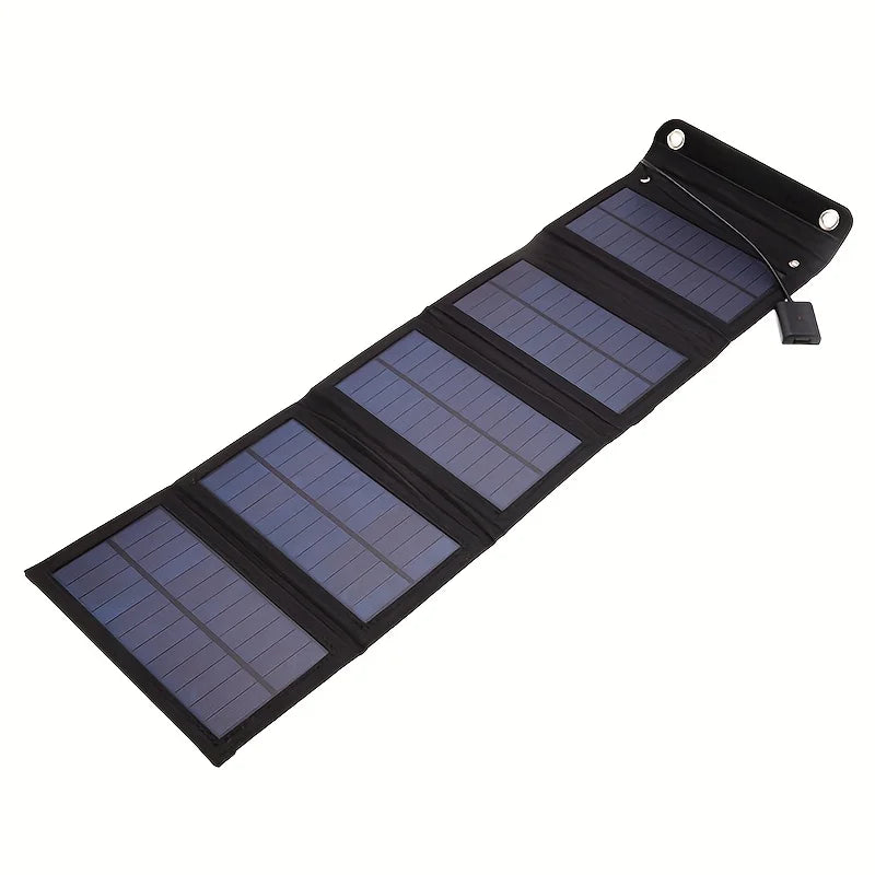 Carvallo FoldCharge 60 | Fällbart Solpanel 30W | USB-utgång | IP65 Vattentät | Monokristallin med LED-laddningsindikator