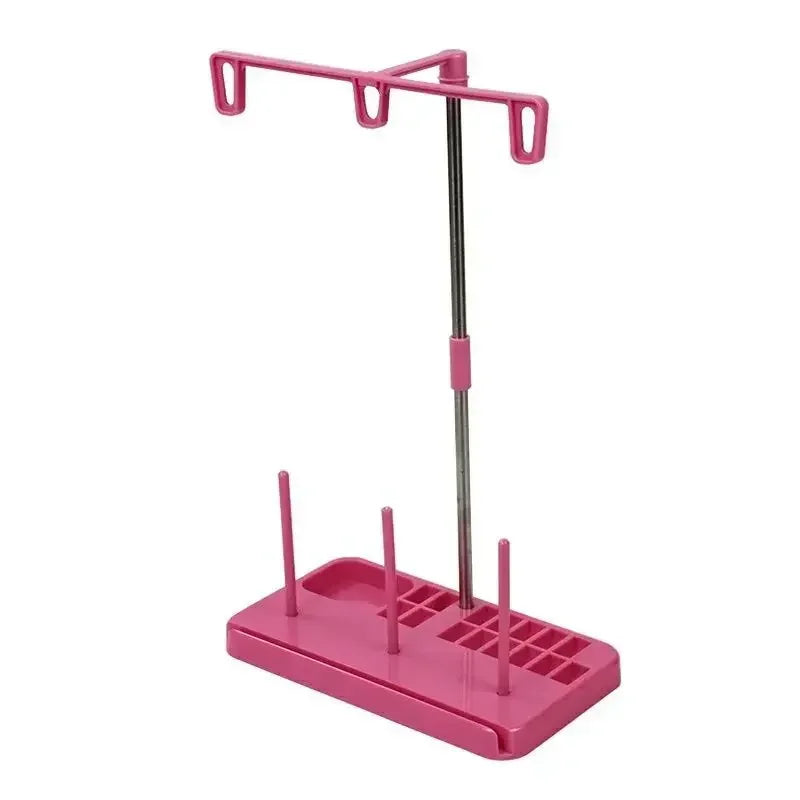 Carvallo Trådspolehållare för 3 spolar | Trådställ för symaskin & DIY-projekt | Organiseringssystem för garn & quilt-tillbehör