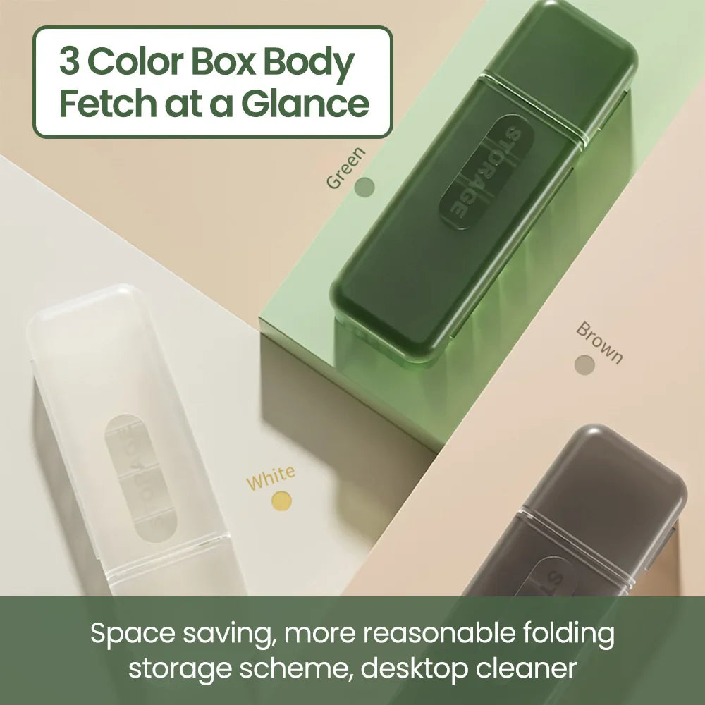 Carvallo OrdiTidy | 7-facks organisatör för laddningskablar & tillbehör | Återanvändbar & kompakt | För hemmet & resor