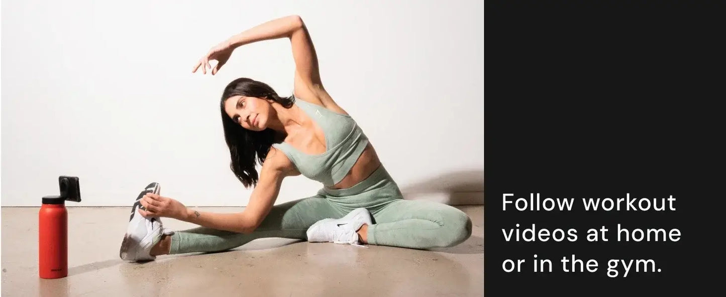 Royallure Magnetisk Vattenflaska – Isolerad, Telefonhållande, Läckagefri Design