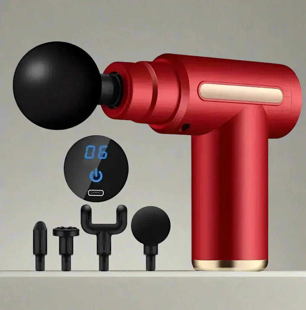 Royaleva Mini Muscle Massage Gun – Bärbar Handhållen Perkussion Massager för Djupvävnadsavlastning