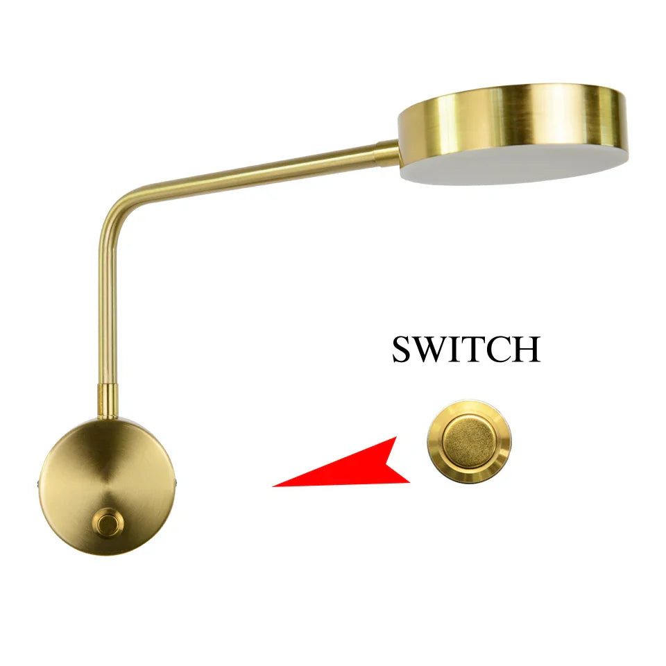 NordicGlow - Rotterbar LED Vägglampa för Vardagsrum och Sovrum