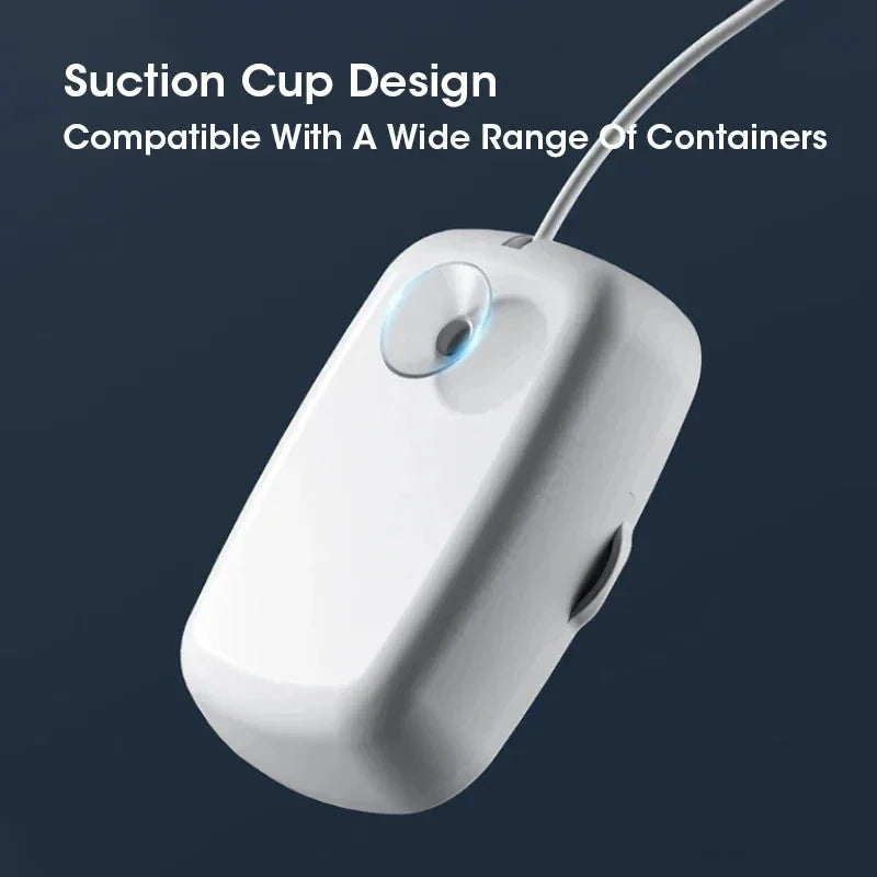 Carvallo-Gemüsewascher AquaPura | Högfrekvensrengöring | Trådlös & IPX7 Vattentålig | Kompakt & bärbar | < 4 L Kapacitet