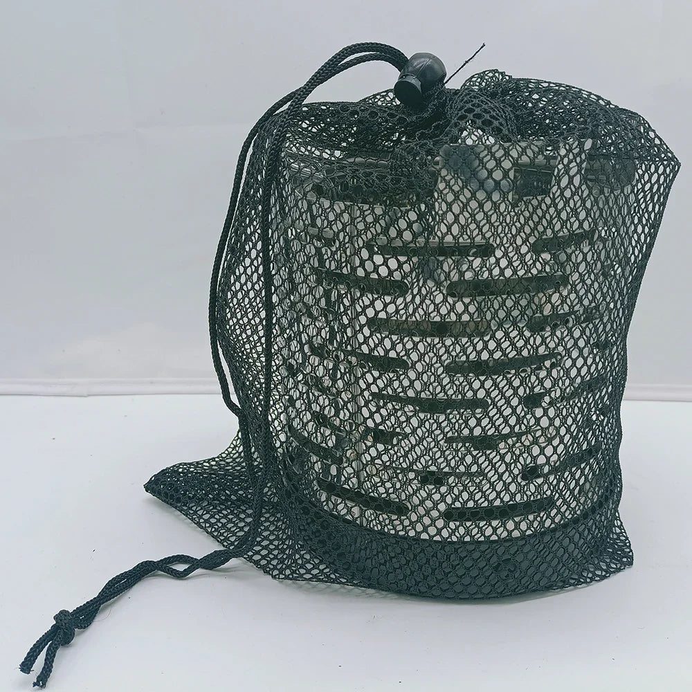 Carvallo Bärbar Mini-Gassvärmare för camping | Robust värmeskydd av rostfritt stål | Utomhussvärmarhuvud för gasolkök 14 × 12 cm