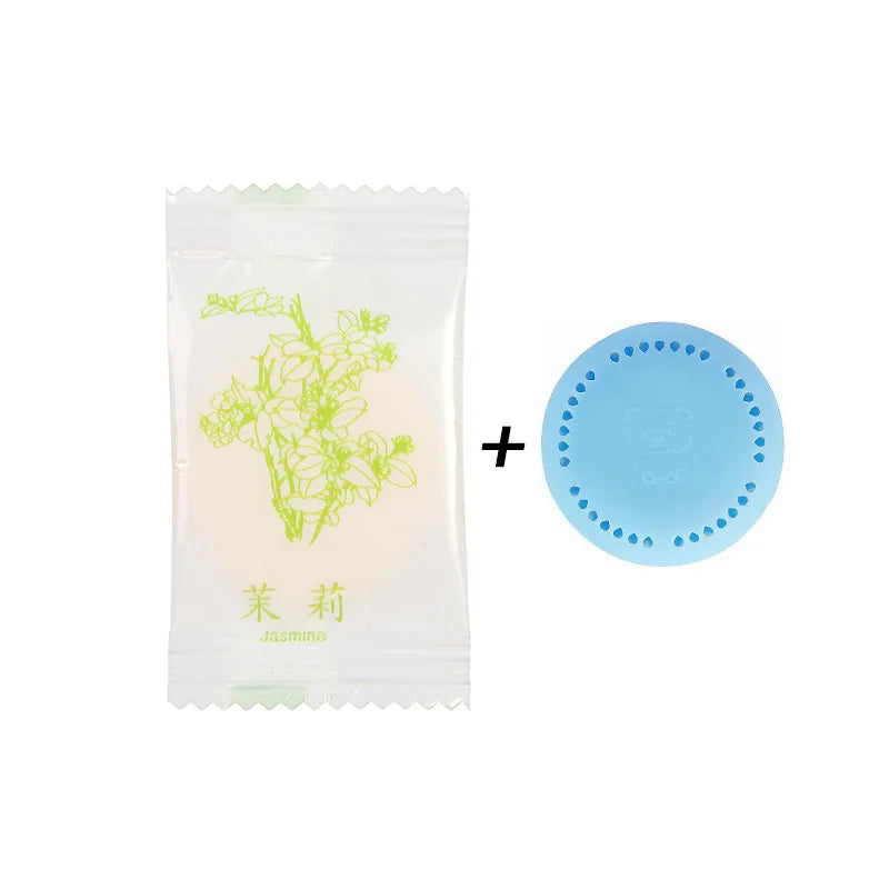 Carvallo Lufterfrischer | Fast rumdoft i snäckform | 5 dofter att välja mellan | För bad, sovrum, bil och garderob