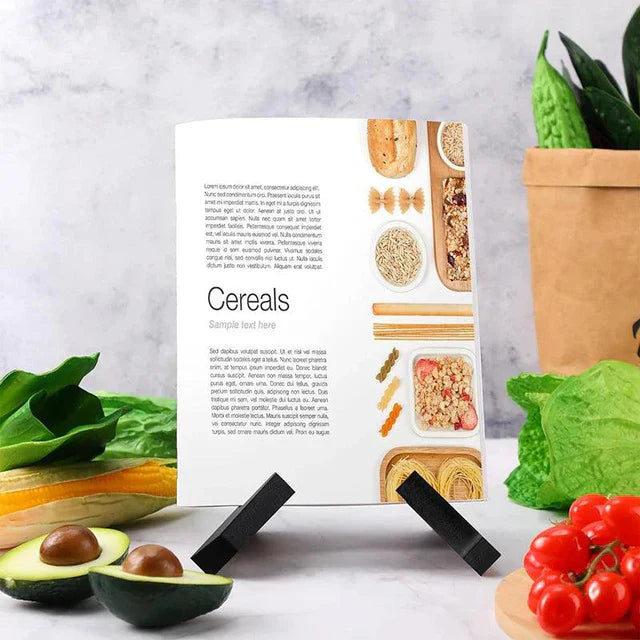 RecipeView – Trähållare för kokböcker och surfplattor