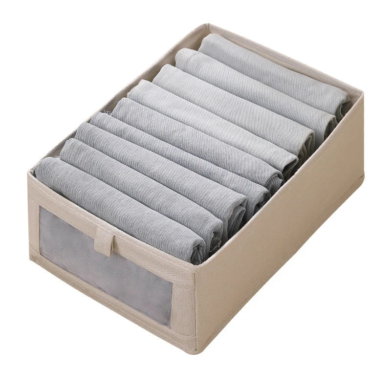 Carvallo med fönster | Fällbar &amp; Andningsbar | VistaLino Linnebox i M/L/XL