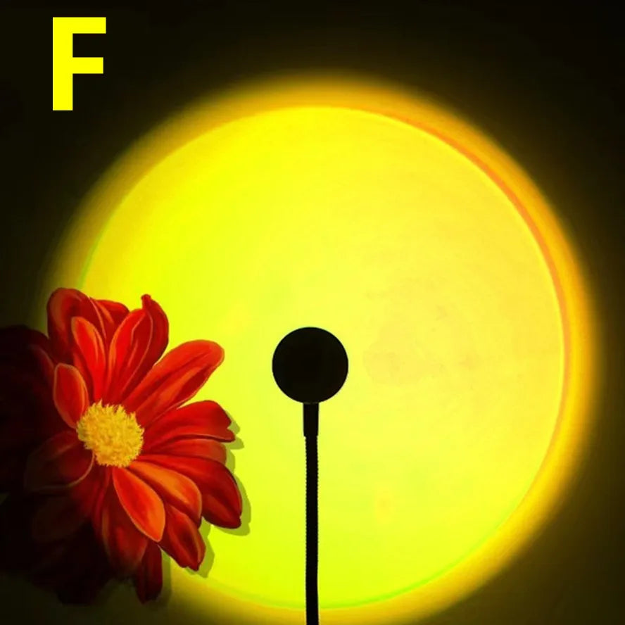 Färgglad LED-nattlampa - Ambient belysning för hemmet