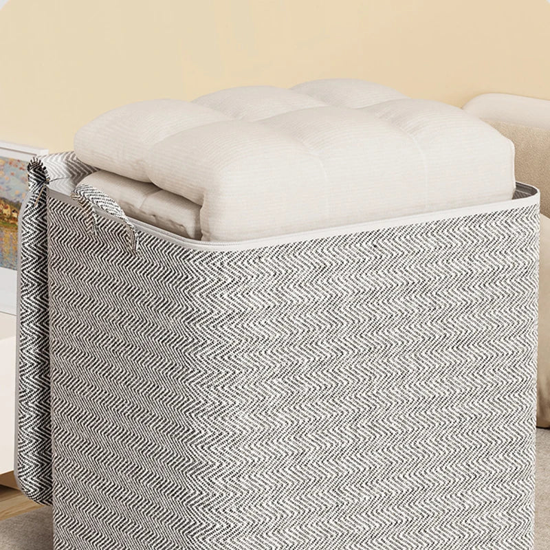 Carvallo VarioFold | Dammtätig & med fönster | Stor kapacitet | Textilförvaringsbox