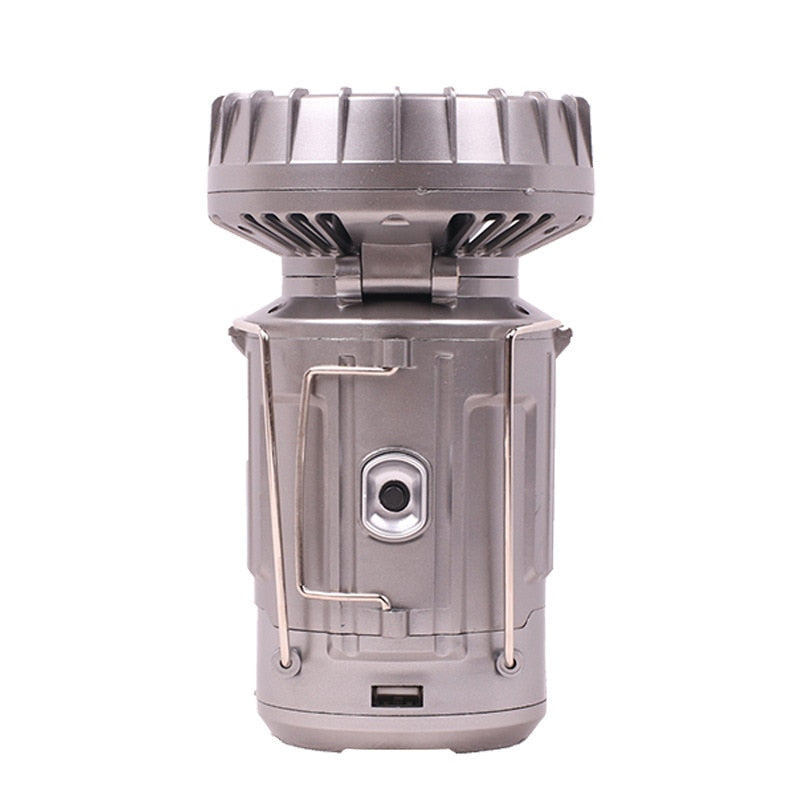 Carvallo - Multifunktionell LED-lampa med fläkt och laddare