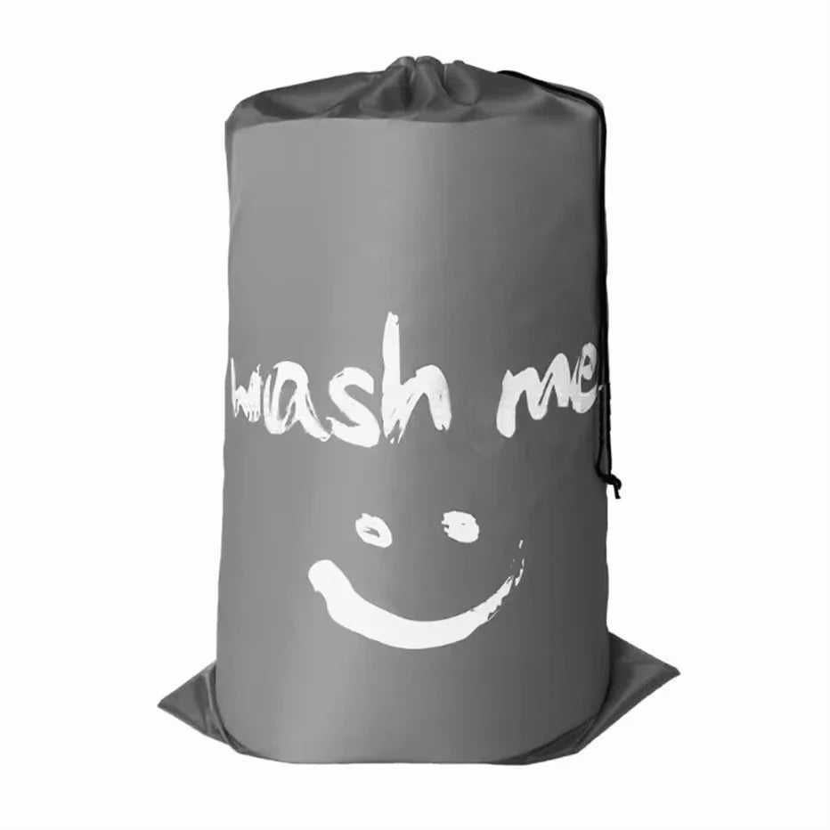 Carvallo tvättpåse | „Wash Me“-design | Stor &amp; rivtålig | För resor, studenter &amp; hemmet